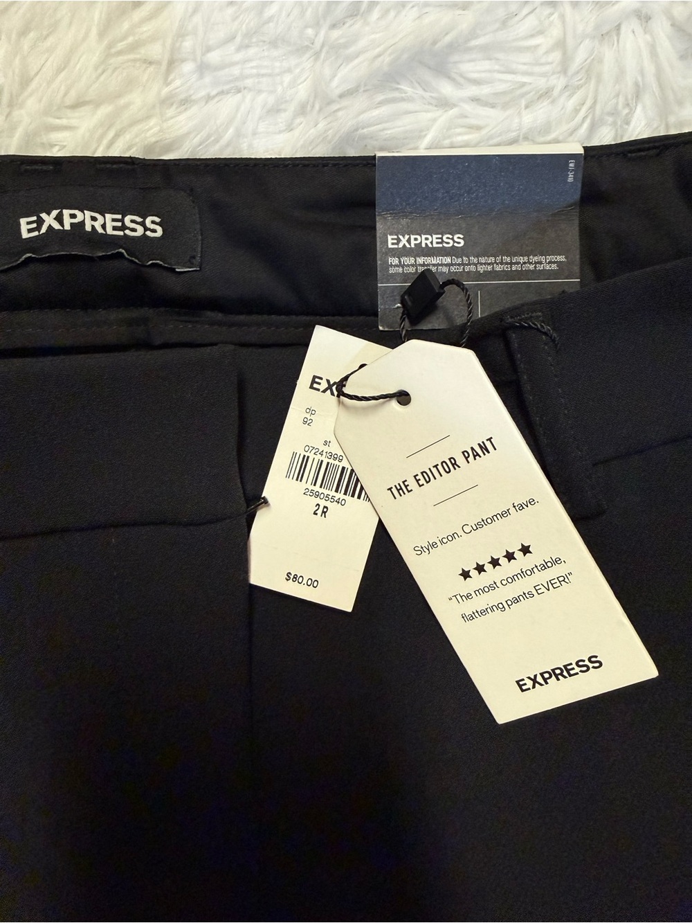 Express The Editor Pants BOOT LOW RISE - Picture 7 of 16